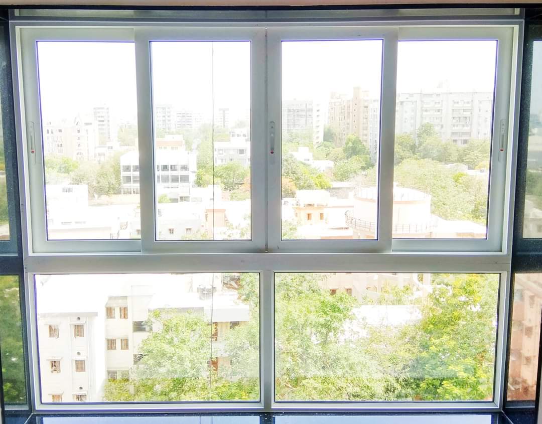 Raj Aluminium - Fix with sliding Domal windows
